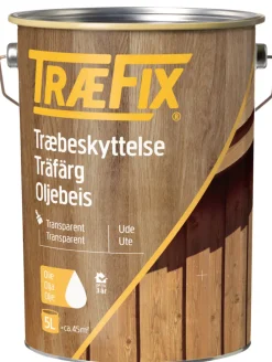 TræFix® Træbeskyttelse|træbeskyttelse transparent mahogni 5 l