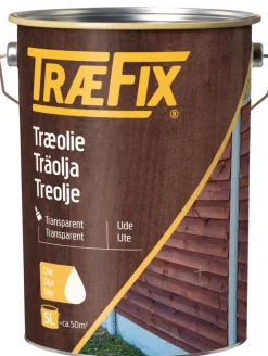 TræFix® Træolie|træolie transparent 5 liter Grøn