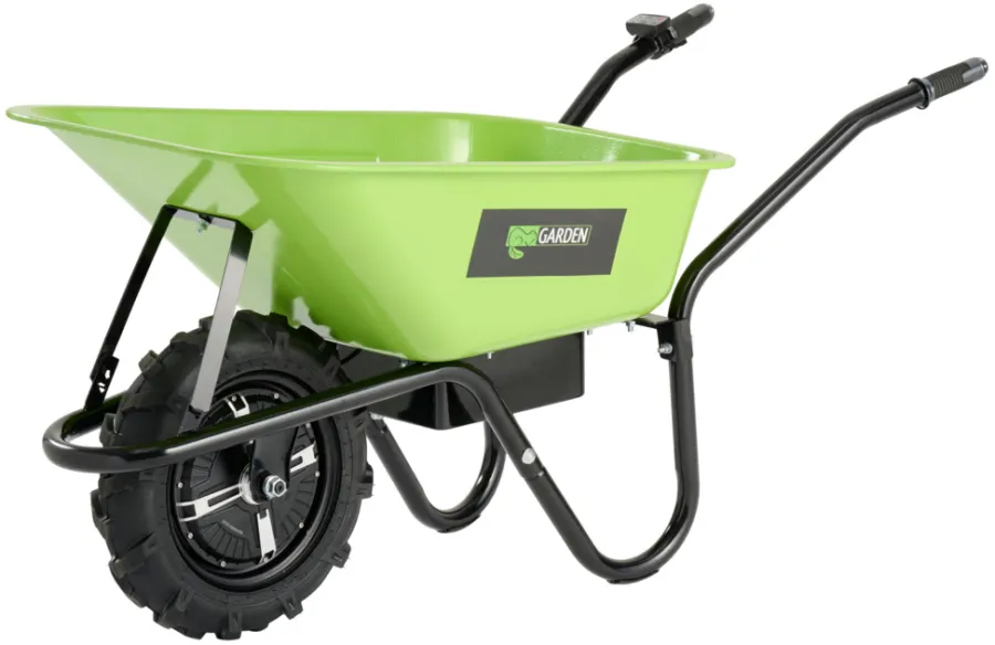 Garden® Trillebøre & Sækkevogne|Trillebør batteridrevet 24 V 12 Ah -