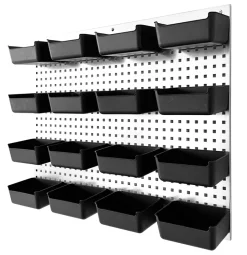 Trolla Arbejdsborde & Reoler|værkstedvæg 16 bokse 557 x 455 mm