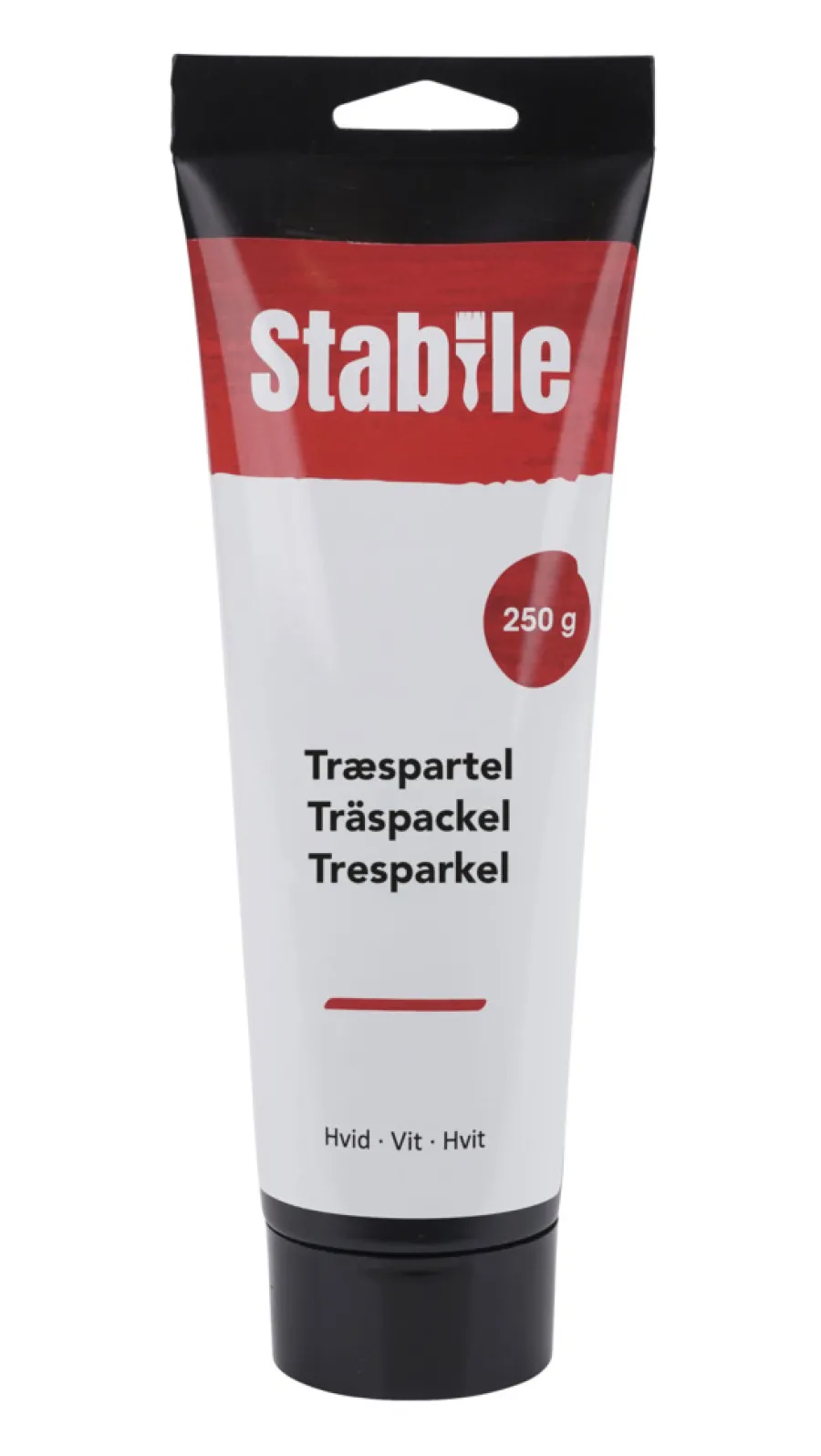 Stabile® Spartelmasse|Træspartel hvid 250 gram -