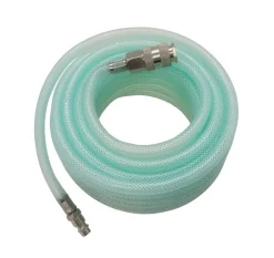Kompressor|Trykluftslange 1/4" 10 meter m/lynkobling og nippel