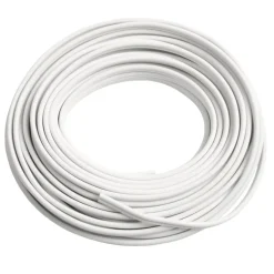 Elworks Kabler & Ledninger|Tvillingledning 2 x 0,75 mm² 10 meter - Hvid