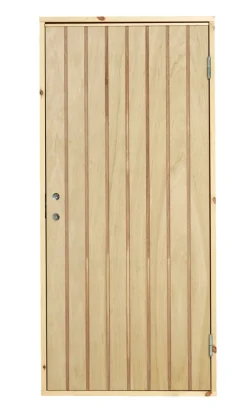 Døre & Karme|Udhusdør højrehængt 94,8 x 205 cm