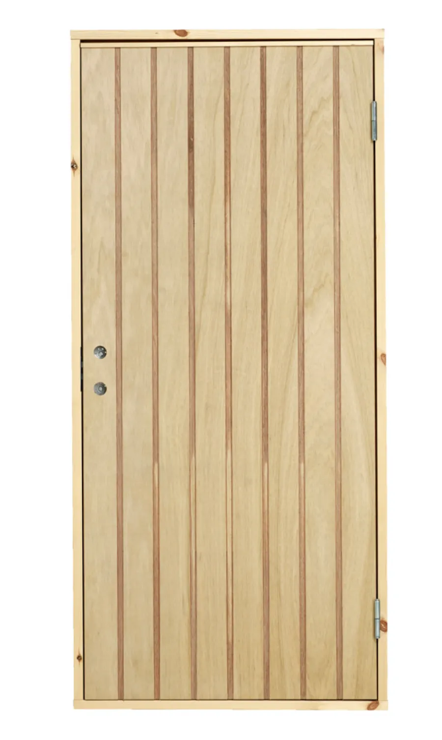 Døre & Karme|Udhusdør højrehængt 94,8 x 205 cm