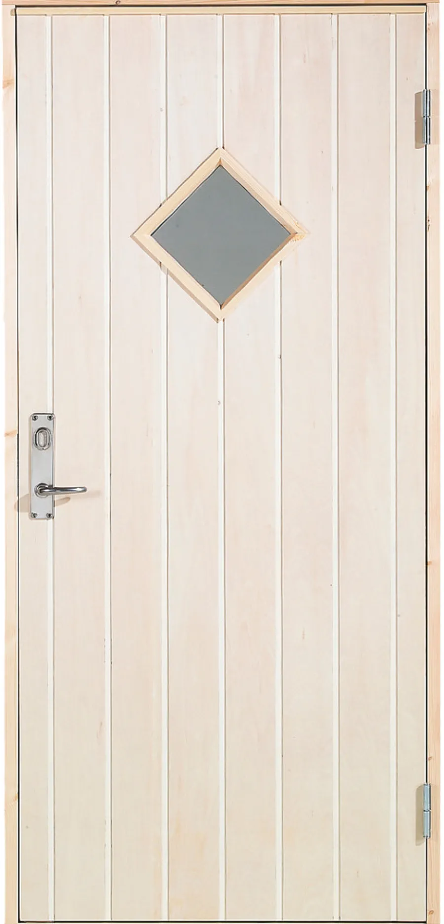 Døre & Karme|Udhusdør m/rude venstrehængt 94,8 x 205 cm