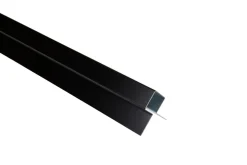 JUAL Tilbehør Til Facadebeklædning|Udvendig hjørneprofil sort 25 x 25 mm Sort (RAL9005)