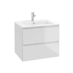 REN Badeværelsesmøbler|Underskab Deluxe 60 cm - blank hvid