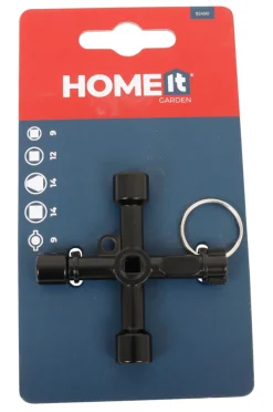 HOME it GARDEN Spændeværktøj|Universalnøgle m/5 fatninger