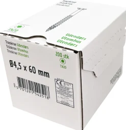 Skruer|Universalskrue Basic 4,5 x 60 mm 200 stk.