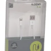 PhoneFood Kabler & Adaptere|USB-A til lightning kabel - 3 meter