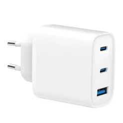 Elworks Kabler & Adaptere|USB/USB-C oplader 3 udtag 65 W -