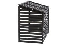 Superroof Varmepumper|Varmepumpeskjuler grundet fyr - Sort