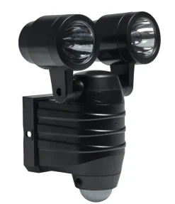 Garden® Sensorlamper|Væglampe 2x5 W LED med sensor sort -
