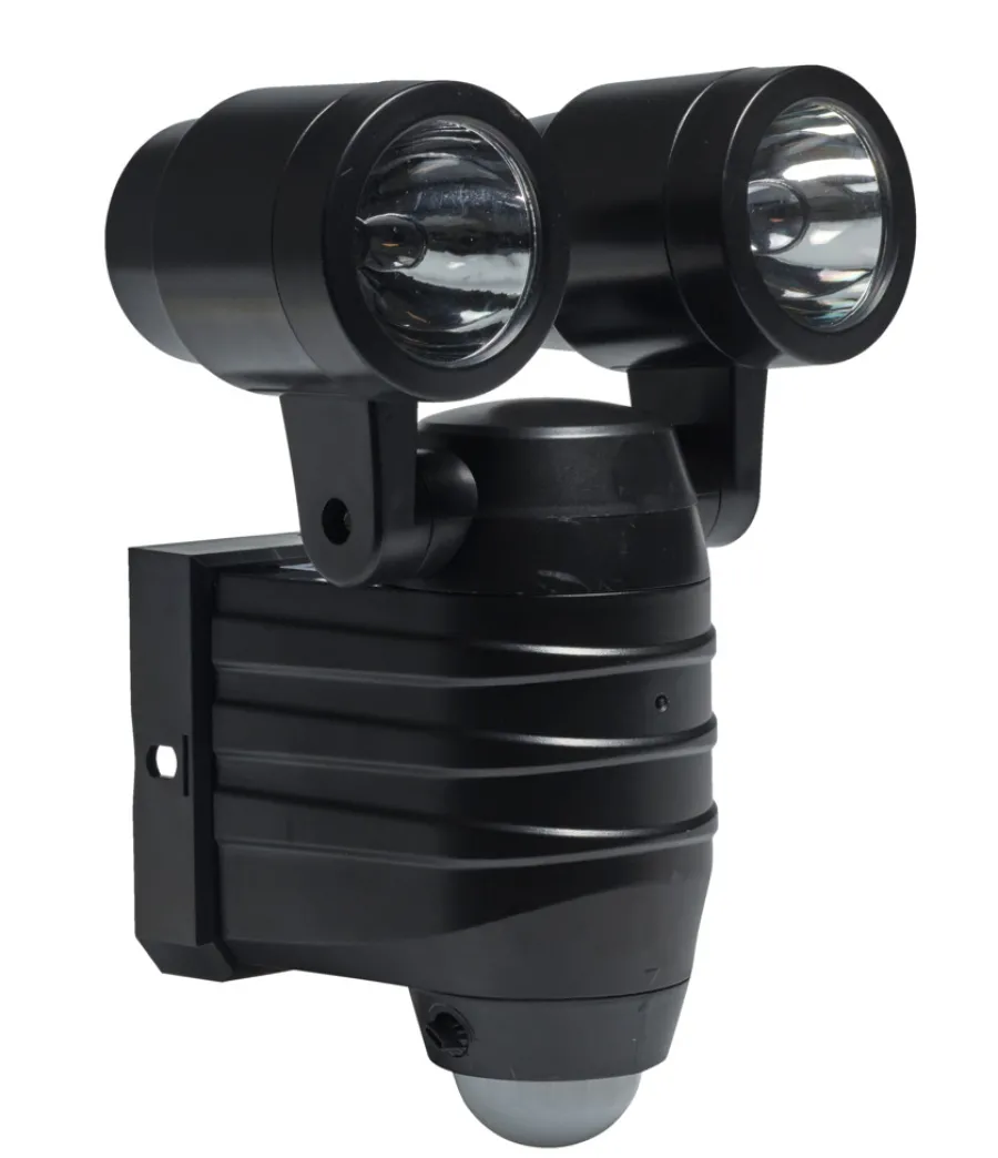 Garden® Sensorlamper|Væglampe 2x5 W LED med sensor sort -
