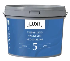 LUXI® Vægmaling|Vægmaling 5 9 liter - Hvid