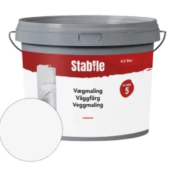 Stabile® Vægmaling|Vægmaling 5 4,5 liter - Hvid