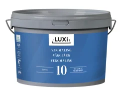 LUXI® Vægmaling|Vægmaling 10 modehvid 2,25 liter - Modehvid (NCS-kode s1002-y20r)