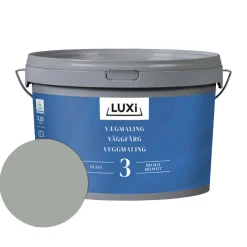 LUXI® Vægmaling|Vægmaling 3 mørk mos 2,25 liter - Mørk mos (NCS-kode s4010-g30y)
