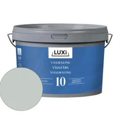 LUXI® Vægmaling|Vægmaling 10 støvet mynte 2,25 liter - Støvet mynte (NCS-kode s2010-g10y)