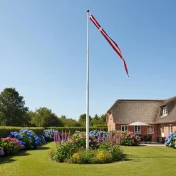 Gamle Danmark Flag & Flagstænger|Vimpel 400 cm