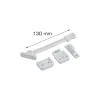 HOME it Dør- & Vinduesbeslag|Vinduesholder 130 mm hvid plast