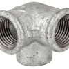 Galvaniserede|Vinkel m/sideudløb galvaniseret 1/2"