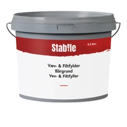 Stabile® Tapetklister & Klæbere|Væv- & filtfylder 4,5 liter - Hvid
