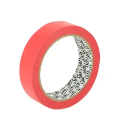 LUXI® Tape|Washi præcisionstape 25 mm x 50 m - rød. hvilket gør den nem at se under arbejdet