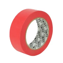 LUXI® Tape|Washi præcisionstape 38 mm x 50 m - rød. hvilket gør den nem at se under arbejdet
