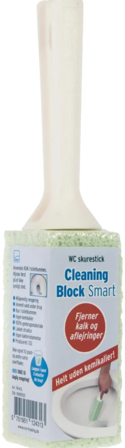 Rengøringsartikler|WC skurestick med håndtag