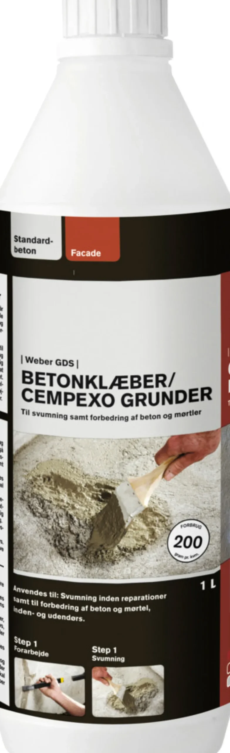 Weber Saint-Gobain Cement & Mørtel|Weber Cempexo betonklæber - 1 liter