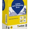 Weber Saint-Gobain Cement & Mørtel|Weber gulvafretning grov - 15 kg