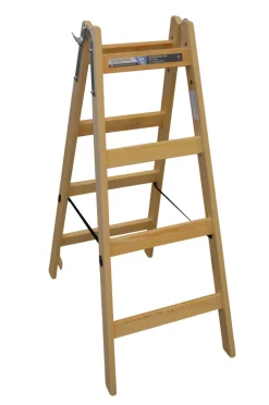 Silkeborg Stigefabrik Stiger|Wienerstige i træ 4 trin 113 cm -