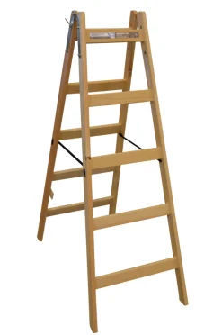Silkeborg Stigefabrik Stiger|Wienerstige i træ 5 trin 142 cm -